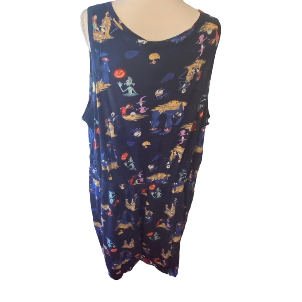 Torrid NWT  Disney nightmare before Christmas romper size 4x multi color - Picture 3 of 14